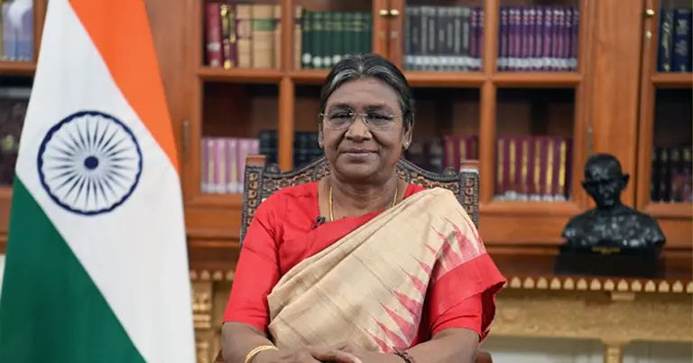 ভারতের রাষ্ট্রপতি দ্রৌপদী মুর্মু